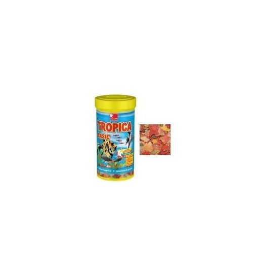 Mangime in fiocchi per pesci tropicali Tropica Basic Dajana 100 ml