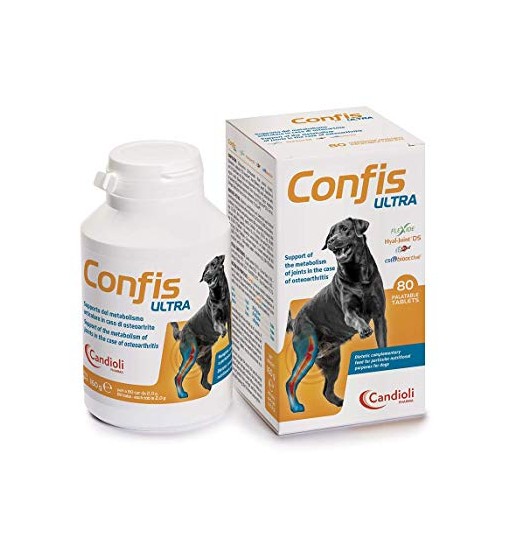 Compresse per articolazioni per cani Confis Ultra 80 compr. Candioli