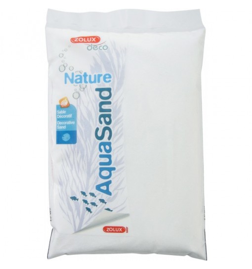 Fondo per acquario Quarzo bianco AQUASAND CRISTOBALITE ICEB 4Kg