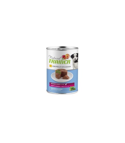 Natural Trainer Mini Adult Pollo Alimento umido per cani Scatolette 150 g