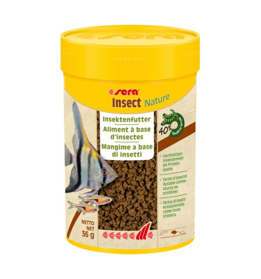 Sera Insect granulare nature100 ml