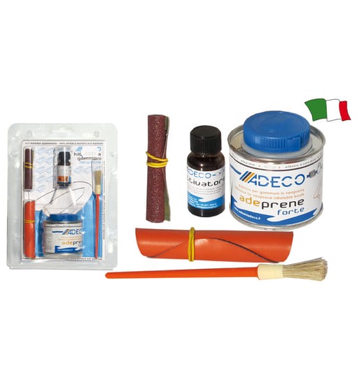 KIT RIPARAZIONE BATTELLI GOMMONI PNEUMATICI IN NEOPRENE