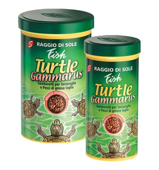 Turtle GAMMARUS 500 ml gamberetti per Tartarughe raggio di sole