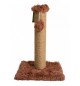 Tiragraffi Acero Fluffy colonna sisal con gioco 34x34x55