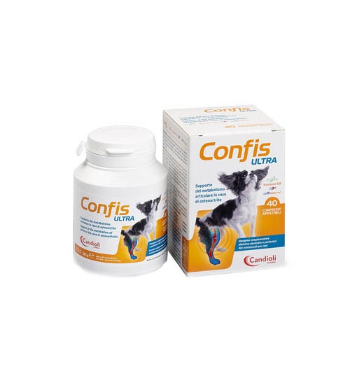 Compresse per articolazioni per cani Confis Ultra 40 compr. Candioli